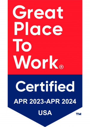 Great Place to Work certification badge